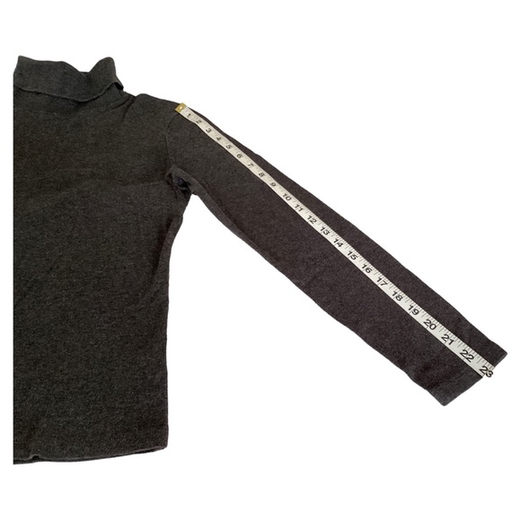 Jones New York Sport Womens Turtleneck Long Sleeves Pullover Charcoal Size Small - Picture 8 of 14